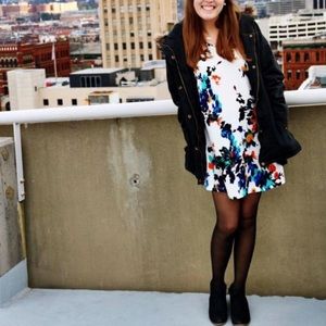 Veronica M White flower dress!